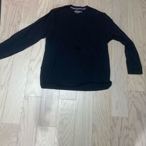 Eddie Bauer Long Sleeve Sweatshirt Black Size Large